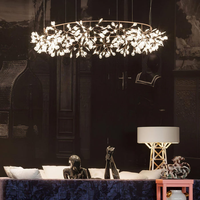 Heracleum Round Chandelier - Simprolos