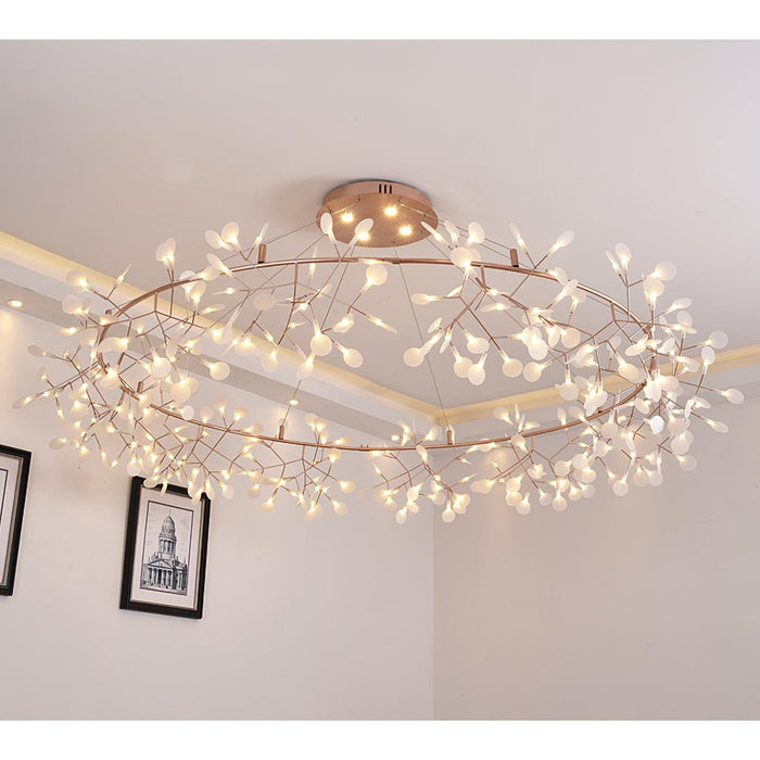 Heracleum Round Chandelier - Simprolos