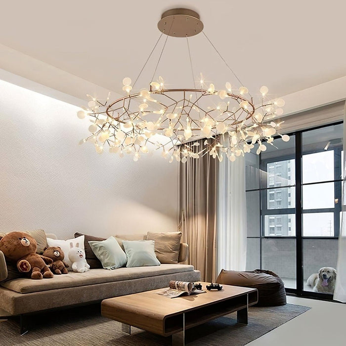 Heracleum Round Chandelier - Simprolos