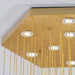 Hexa Alabaster Cascade Chandelier - Simprolos