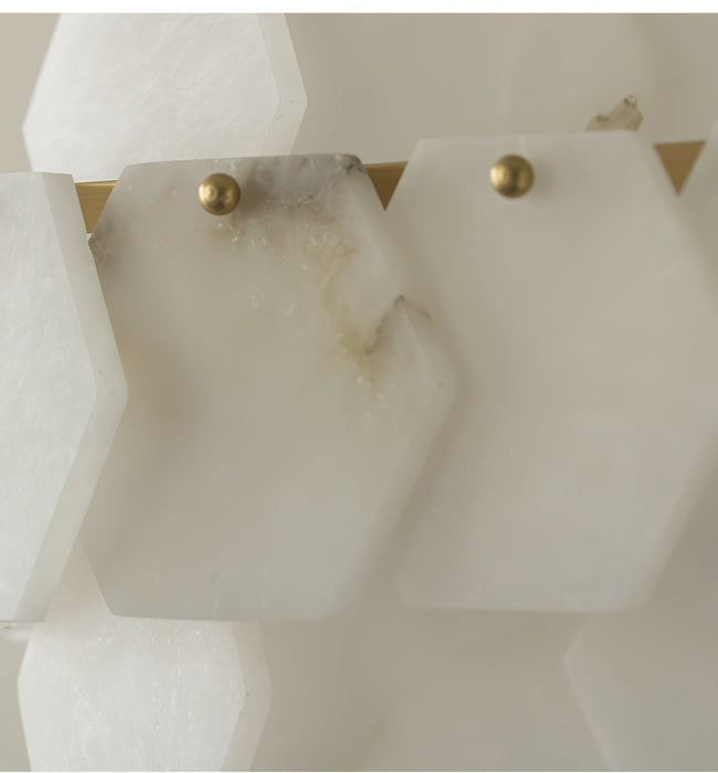 Hexa Cloud Alabaster Pendant Light - Simprolos