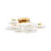 Holmdel Alabaster Ceiling Lamp - Simprolos
