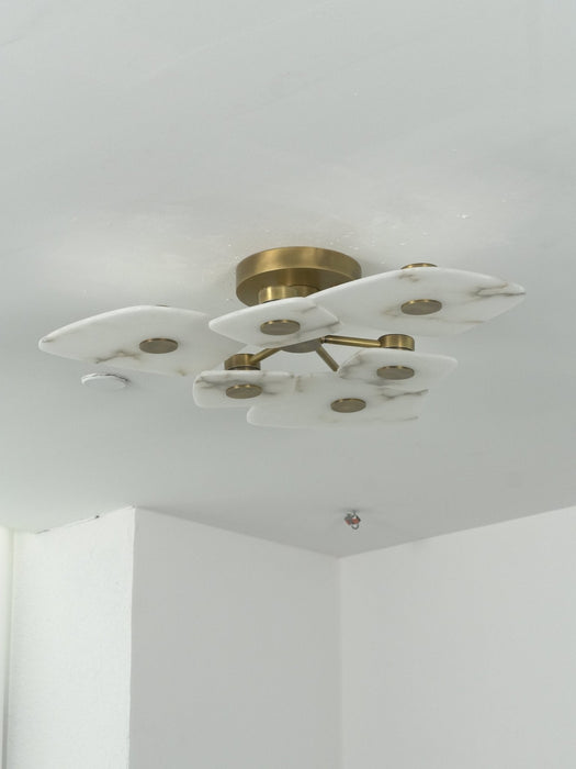 Holmdel Alabaster Ceiling Lamp - Simprolos