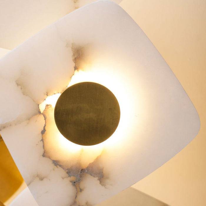 Holmdel Alabaster Ceiling Lamp - Simprolos