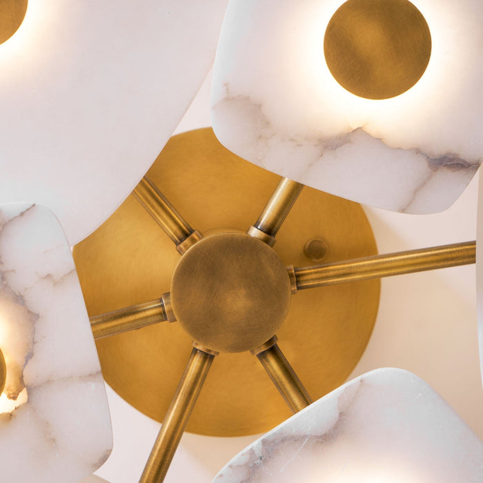 Holmdel Alabaster Ceiling Lamp - Simprolos