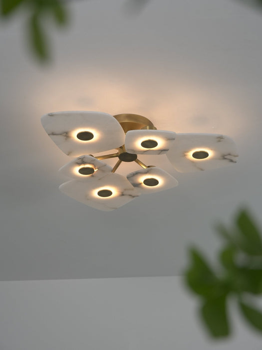Holmdel Alabaster Ceiling Lamp - Simprolos