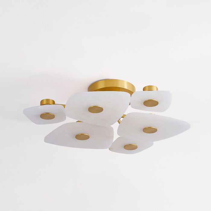 Holmdel Alabaster Ceiling Lamp - Simprolos