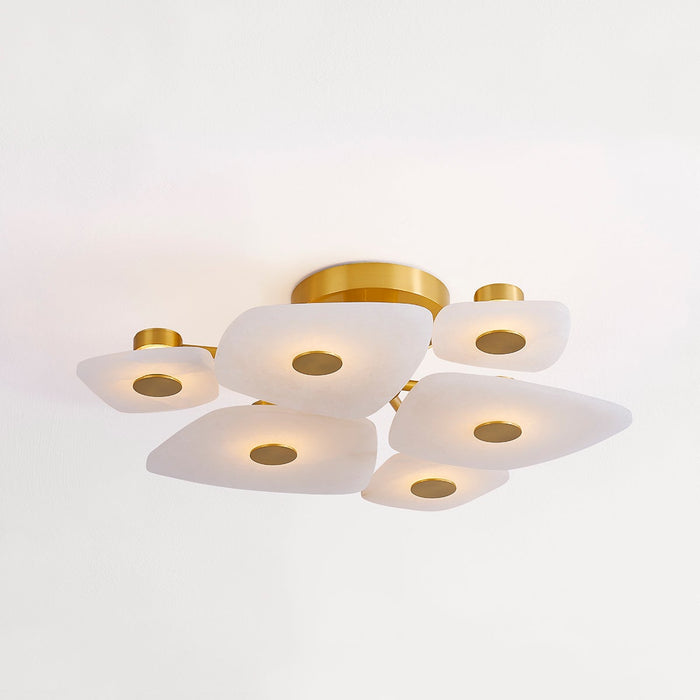 Holmdel Alabaster Ceiling Lamp - Simprolos