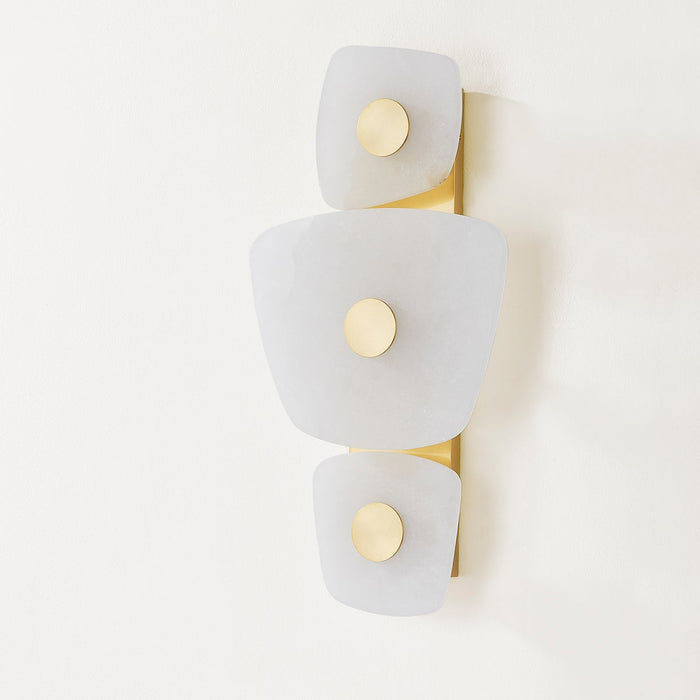Holmdel Alabaster Wall Lamp - Simprolos