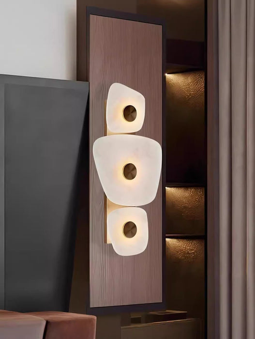Holmdel Alabaster Wall Lamp - Simprolos