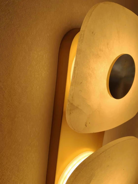 Holmdel Alabaster Wall Lamp - Simprolos