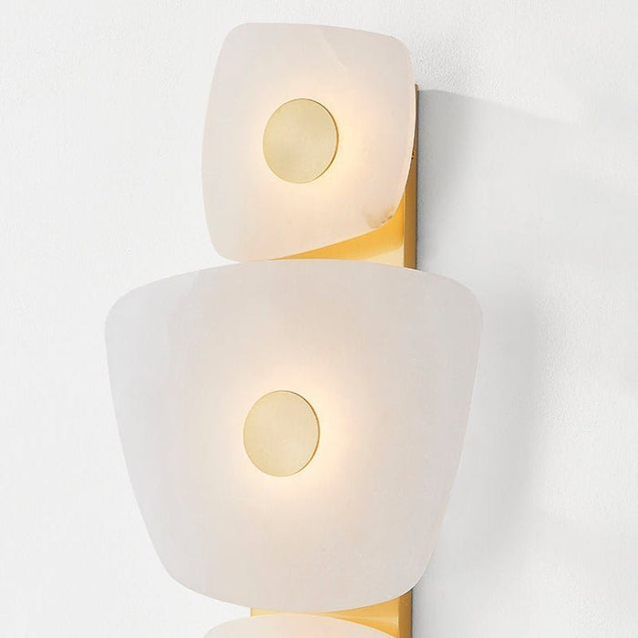 Holmdel Alabaster Wall Lamp - Simprolos