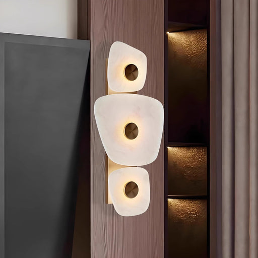 Holmdel Alabaster Wall Lamp - Simprolos