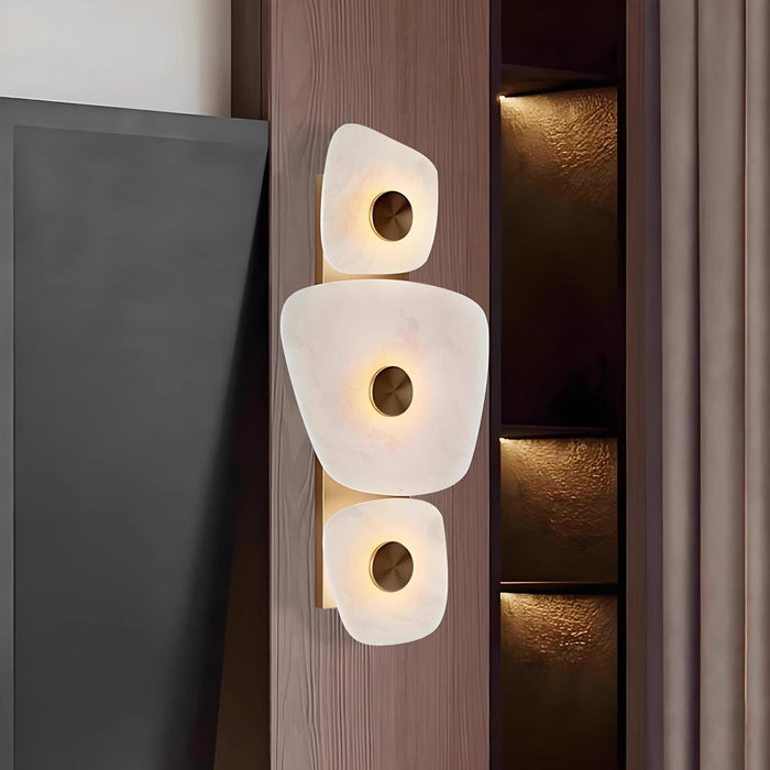 Holmdel Alabaster Wall Lamp - Simprolos