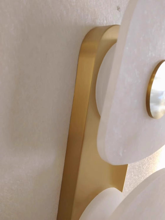 Holmdel Alabaster Wall Lamp - Simprolos