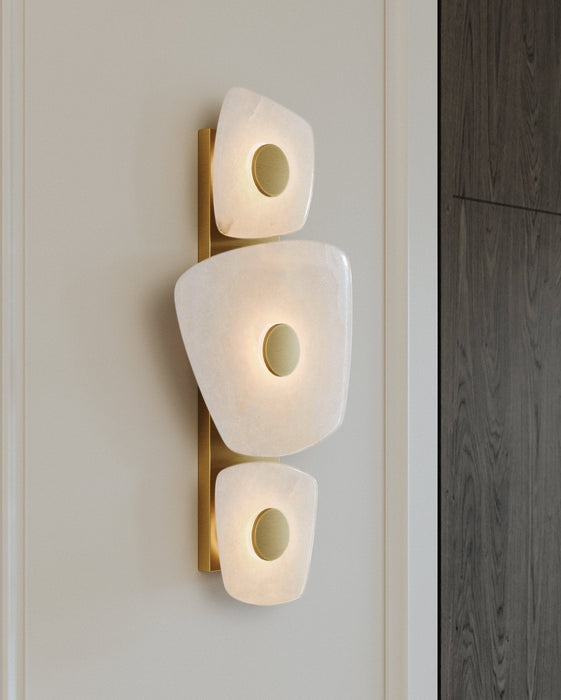 Holmdel Alabaster Wall Lamp - Simprolos