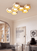 Honeycomb Travertine Ceiling Lamp - Simprolos