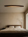 Horizon Linear Wood Ceiling Lamp - Simprolos