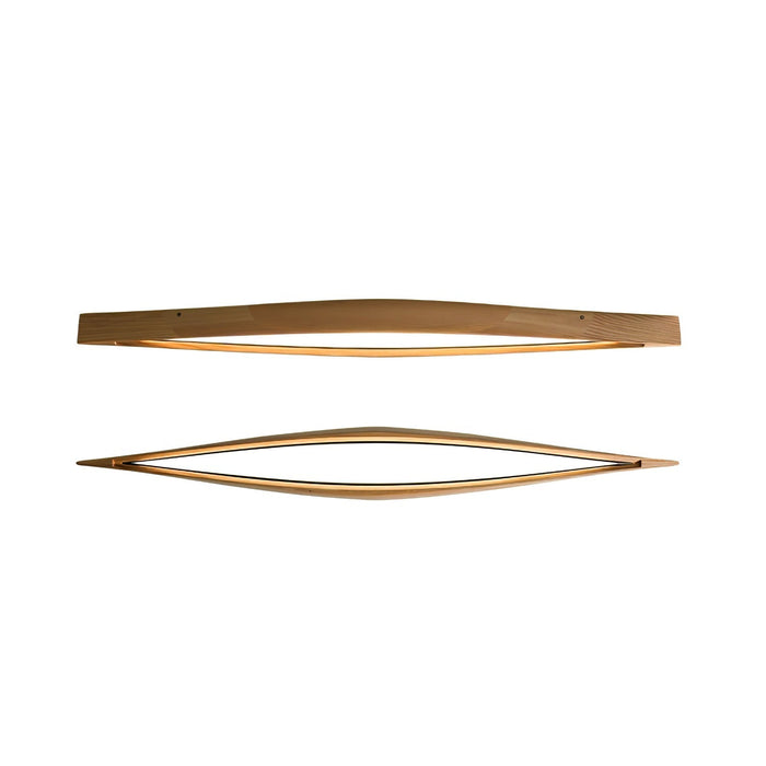 Horizon Linear Wood Ceiling Lamp - Simprolos