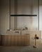 Horizon Linear Wood Pendant Lamp - Simprolos