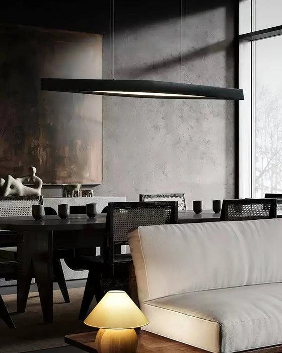 Horizon Linear Wood Pendant Lamp - Simprolos