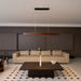 Horizon Linear Wood Pendant Lamp - Simprolos