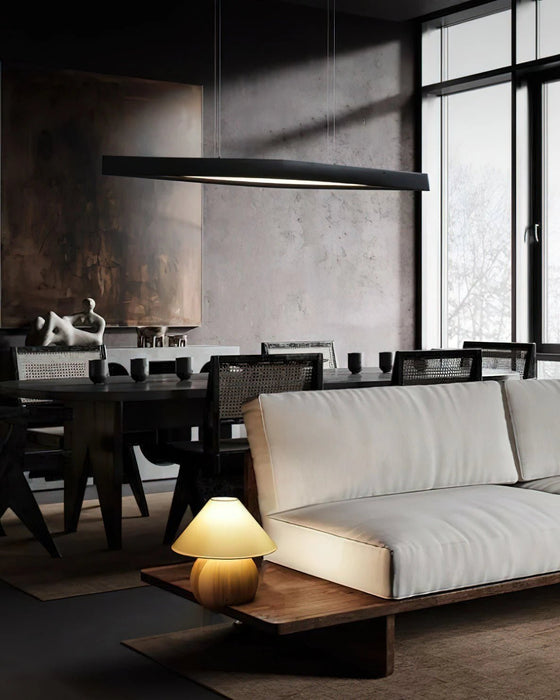 Horizon Linear Wood Pendant Lamp - Simprolos