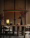 Horizon Linear Wood Pendant Lamp - Simprolos