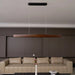 Horizon Linear Wood Pendant Lamp - Simprolos