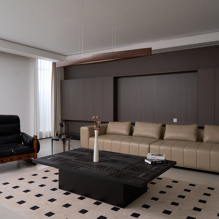 Horizon Linear Wood Pendant Lamp - Simprolos