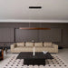 Horizon Linear Wood Pendant Lamp - Simprolos