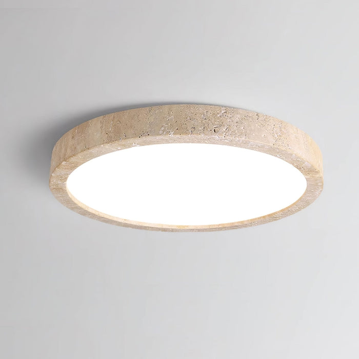 Horizon Travertine Ceiling Light - Simprolos