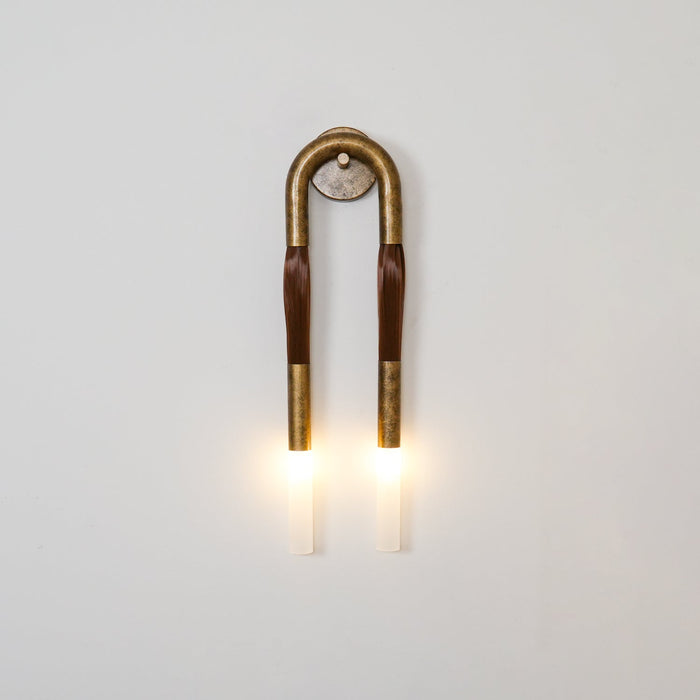 Horsehair Wall Lamp - Simprolos