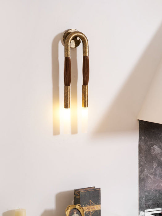 Horsehair Wall Lamp - Simprolos