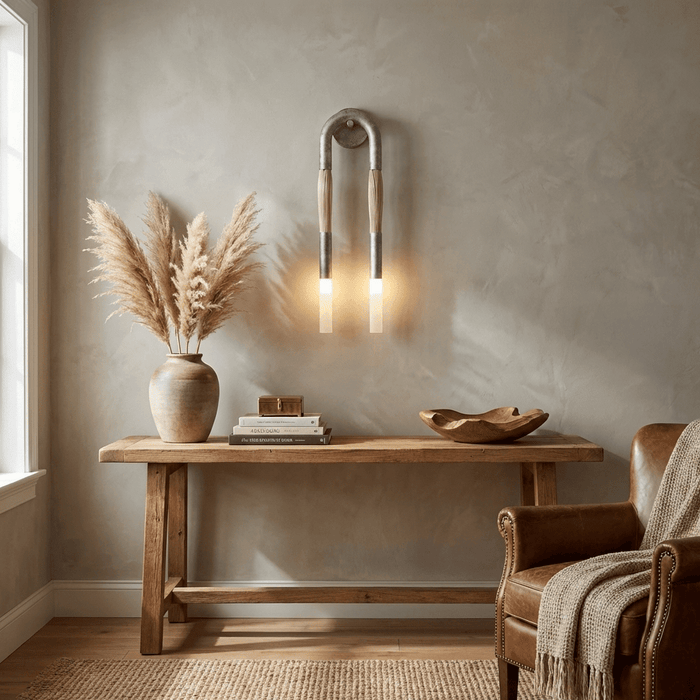 Horsehair Wall Lamp - Simprolos
