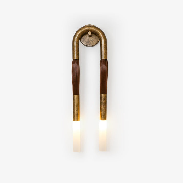 Horsehair Wall Lamp - Simprolos
