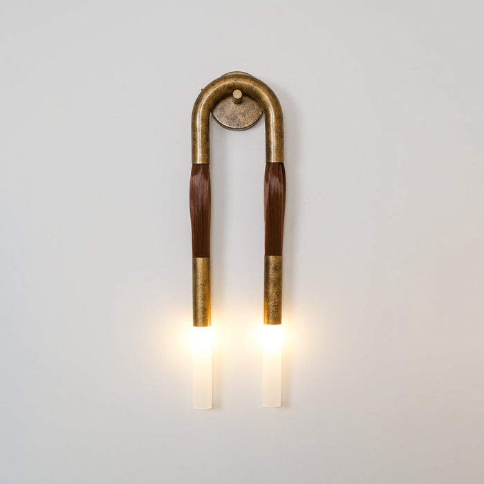 Horsehair Wall Lamp - Simprolos