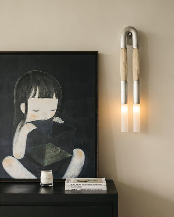 Horsehair Wall Lamp - Simprolos