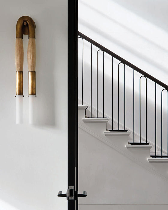 Horsehair Wall Lamp - Simprolos