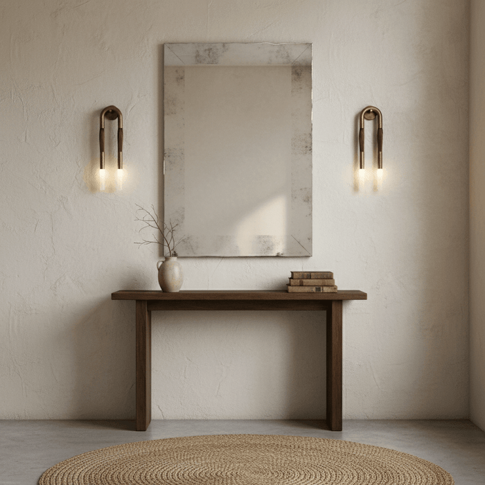 Horsehair Wall Lamp - Simprolos