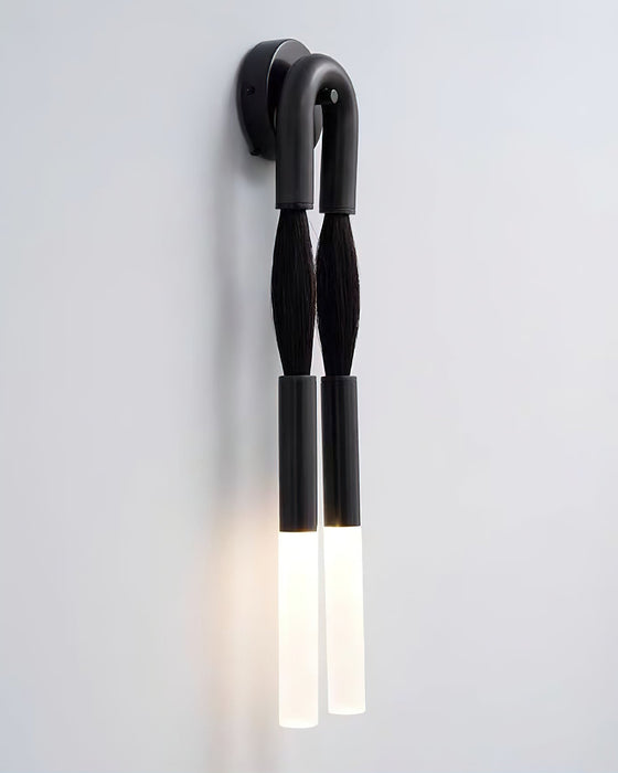 Horsehair Wall Lamp - Simprolos