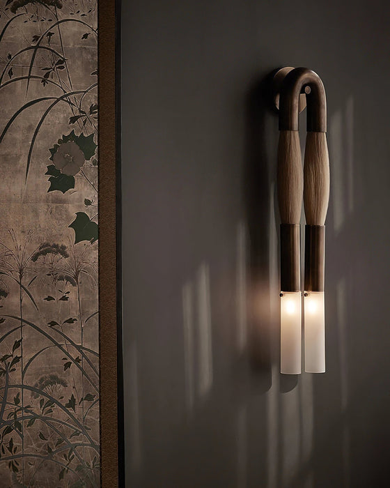 Horsehair Wall Lamp - Simprolos