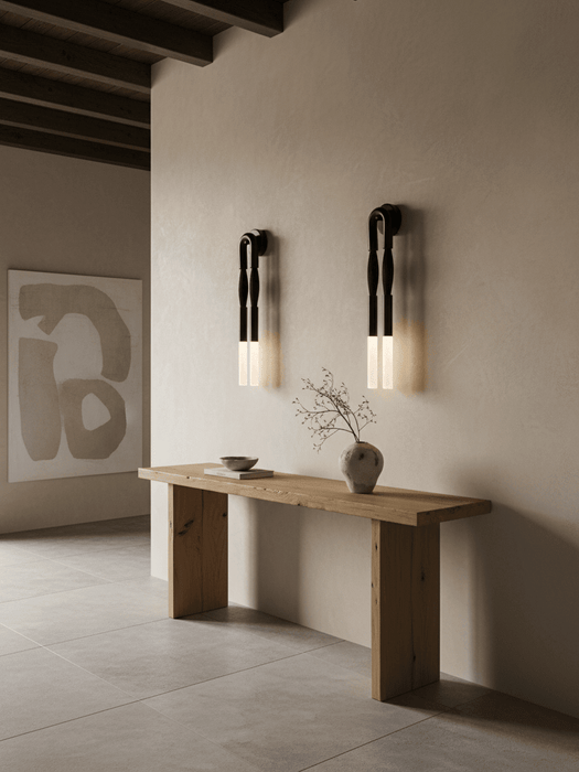 Horsehair Wall Lamp - Simprolos