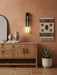 Horsehair Wall Lamp - Simprolos