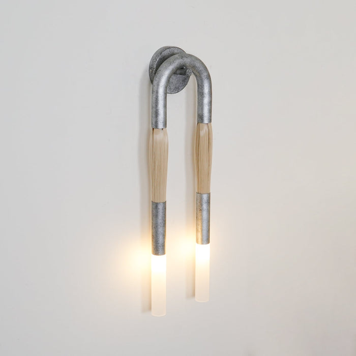 Horsehair Wall Lamp - Simprolos