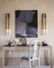 Horsehair Wall Lamp - Simprolos