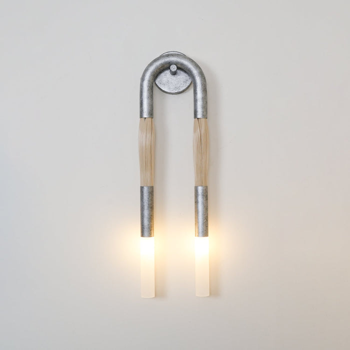Horsehair Wall Lamp - Simprolos