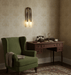 Horsehair Wall Lamp - Simprolos