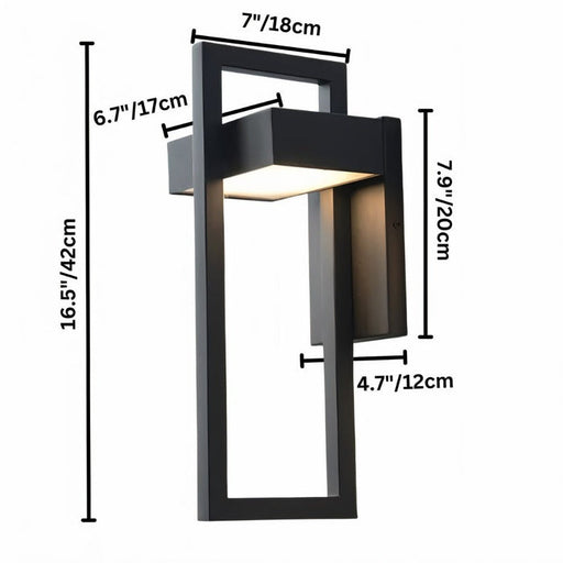 Huwai Outdoor Wall Lamp Simprolos