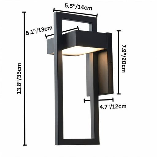 Huwai Outdoor Wall Lamp Simprolos